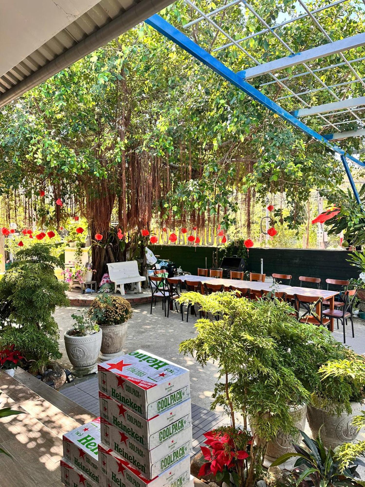 Bungalow Hotel Chi Khu Co Ong Zewnętrze zdjęcie